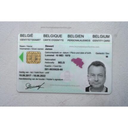Belgian identity card