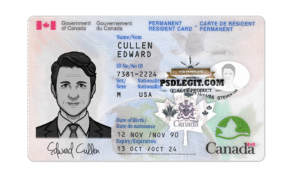 Canada identity card